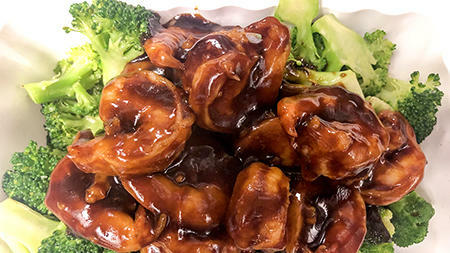 DL12. Shrimp with Broccoli