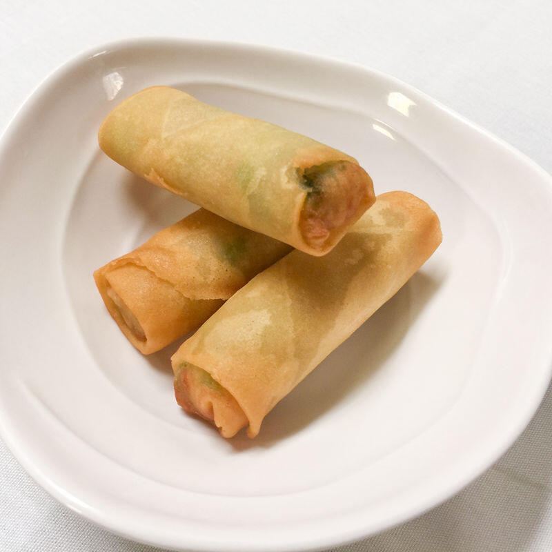 1. Vege Spring rolls