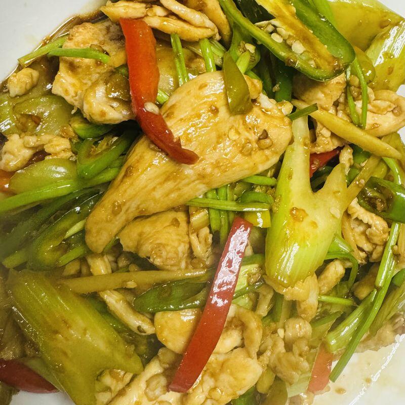 50c. Stir-Fried Grandmother Chicken (Spicy)x3