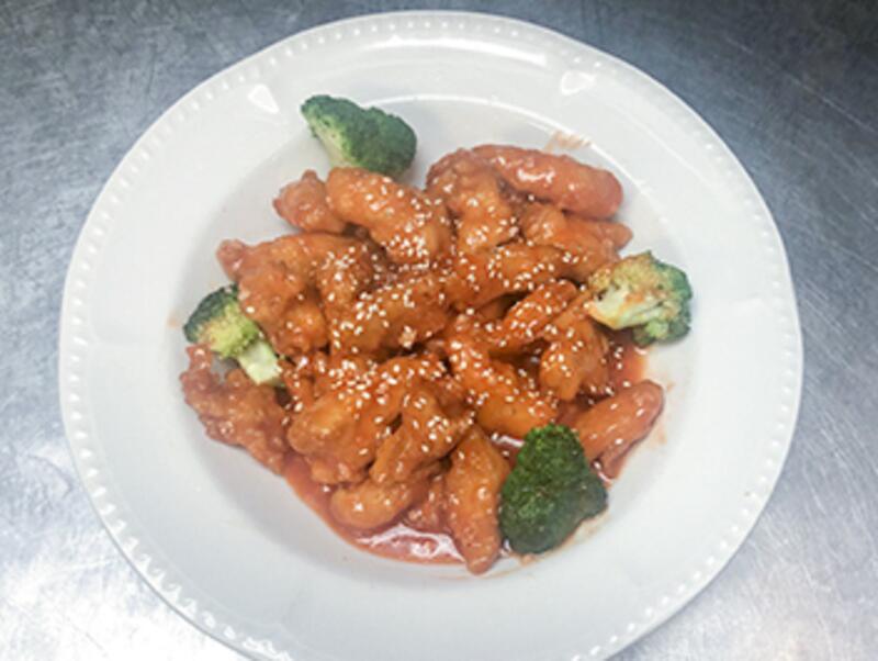 (Lunch).Sesame Chicken 