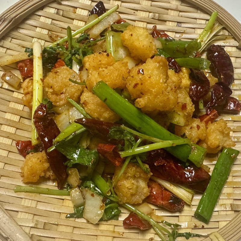 18. Spicy Shrimp w. Szechuan Chili Pepper