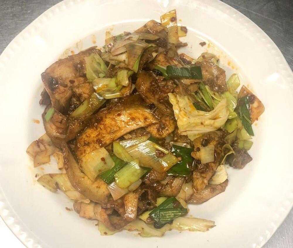 L1. Szechuan Double Cooked Pork Belly (Lunch)
