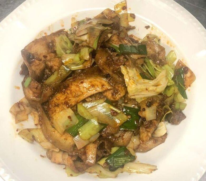 L1. Szechuan Double Cooked Chicken Belly (Lunch)