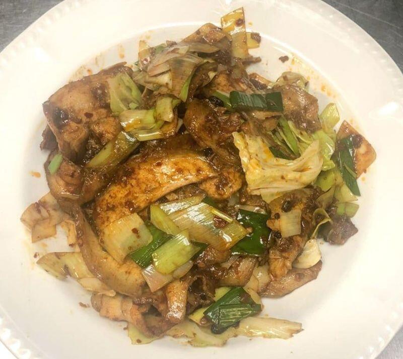 L1. Szechuan Double Cooked Beef Belly (Lunch)