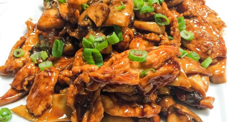 L9. Shrimp with Mushrooms (Lunch)