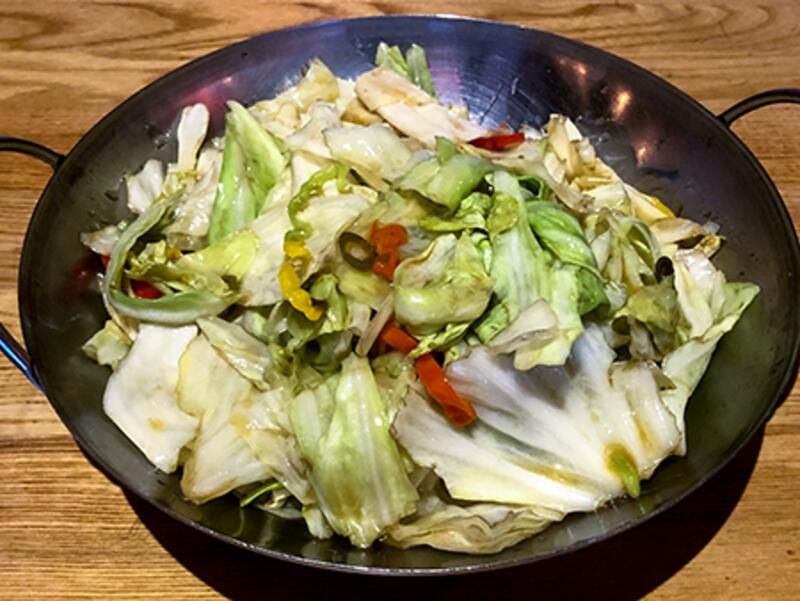Spicy Cabbage In Wok