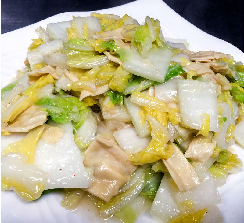 Tofu Skin Napa Cabbage