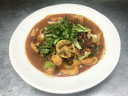 Szechuan Style Braised Fishx