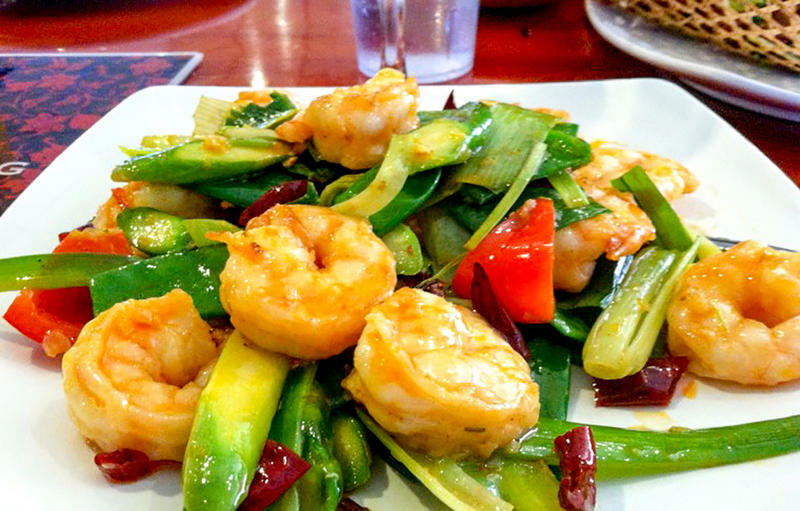32. Jumbo Shrimp w. Pepper & Garlic (Spicy)x2