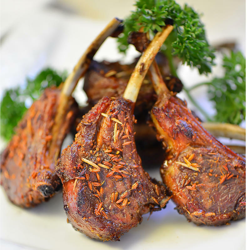 55c. New Zealand Lamb Chops (Cumin) (Spicy)