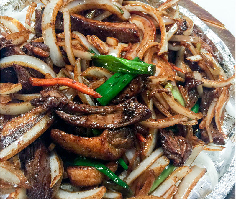 56d. Shredded Duck w. Onion & Scallion