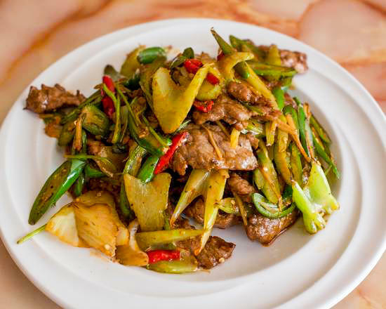 50b. Stir-Fried Grandmother Beef (Spicy)x3